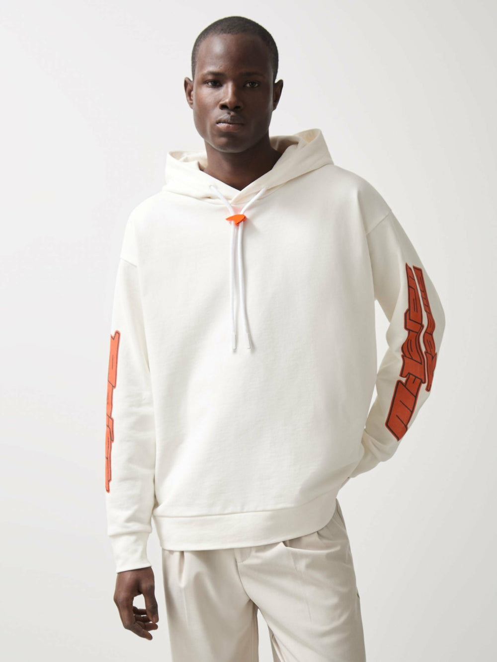 McLaren F1 Team Oversize Toggle Hoodie Unisex Fit White | Men