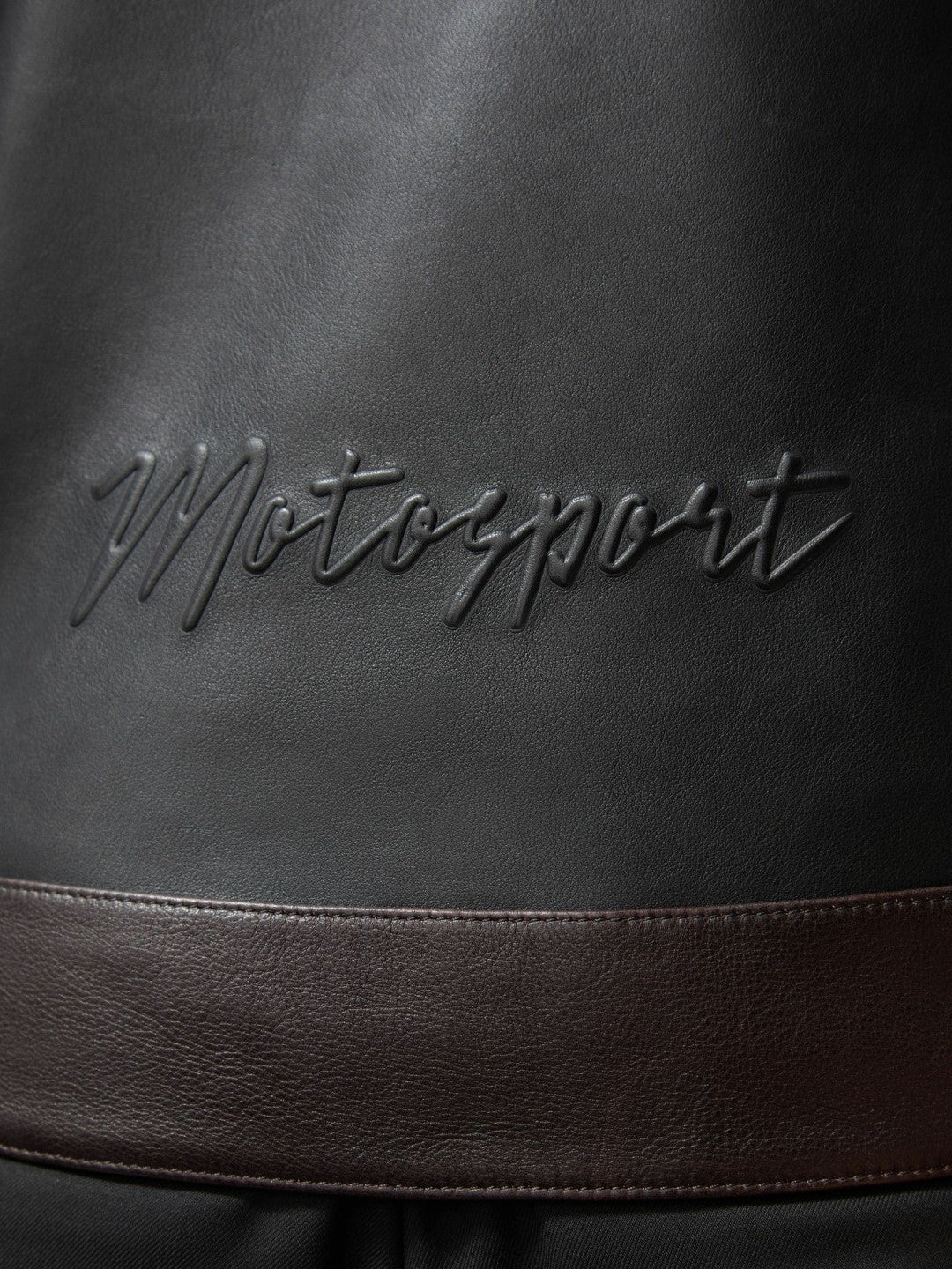 McLaren F1 Team Leather Biker Jacket Black | Men