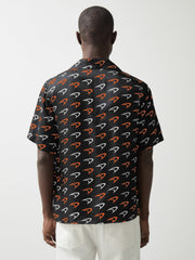 McLaren F1 Team Speedmark Logo Shirt Black | Men