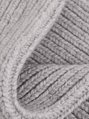 Rib-Knit Socks With Cashmere Grey | Women