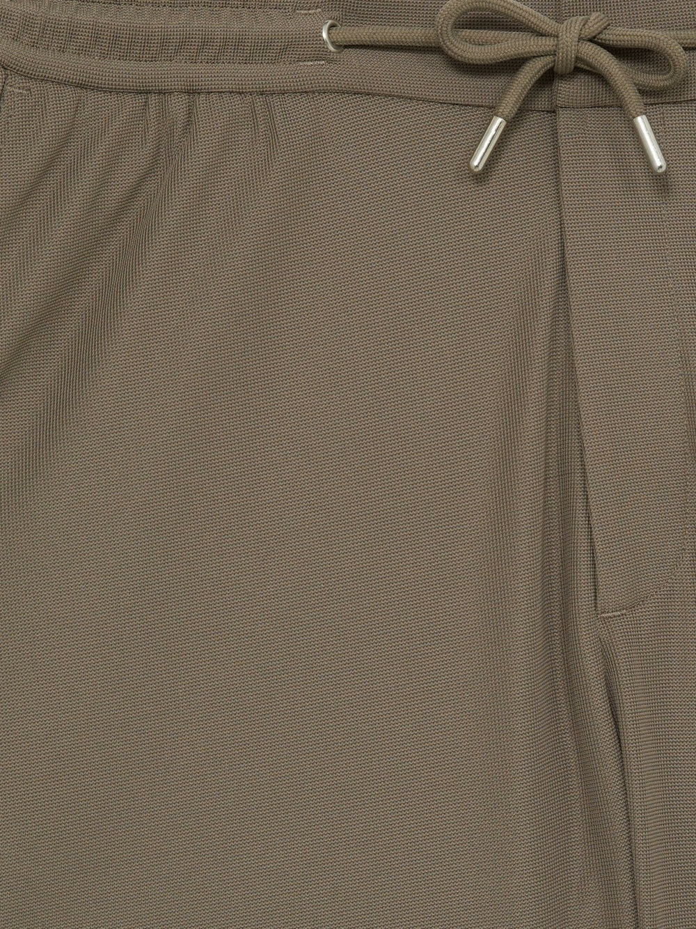 Textured Drawstring Shorts Mocha Brown | Men