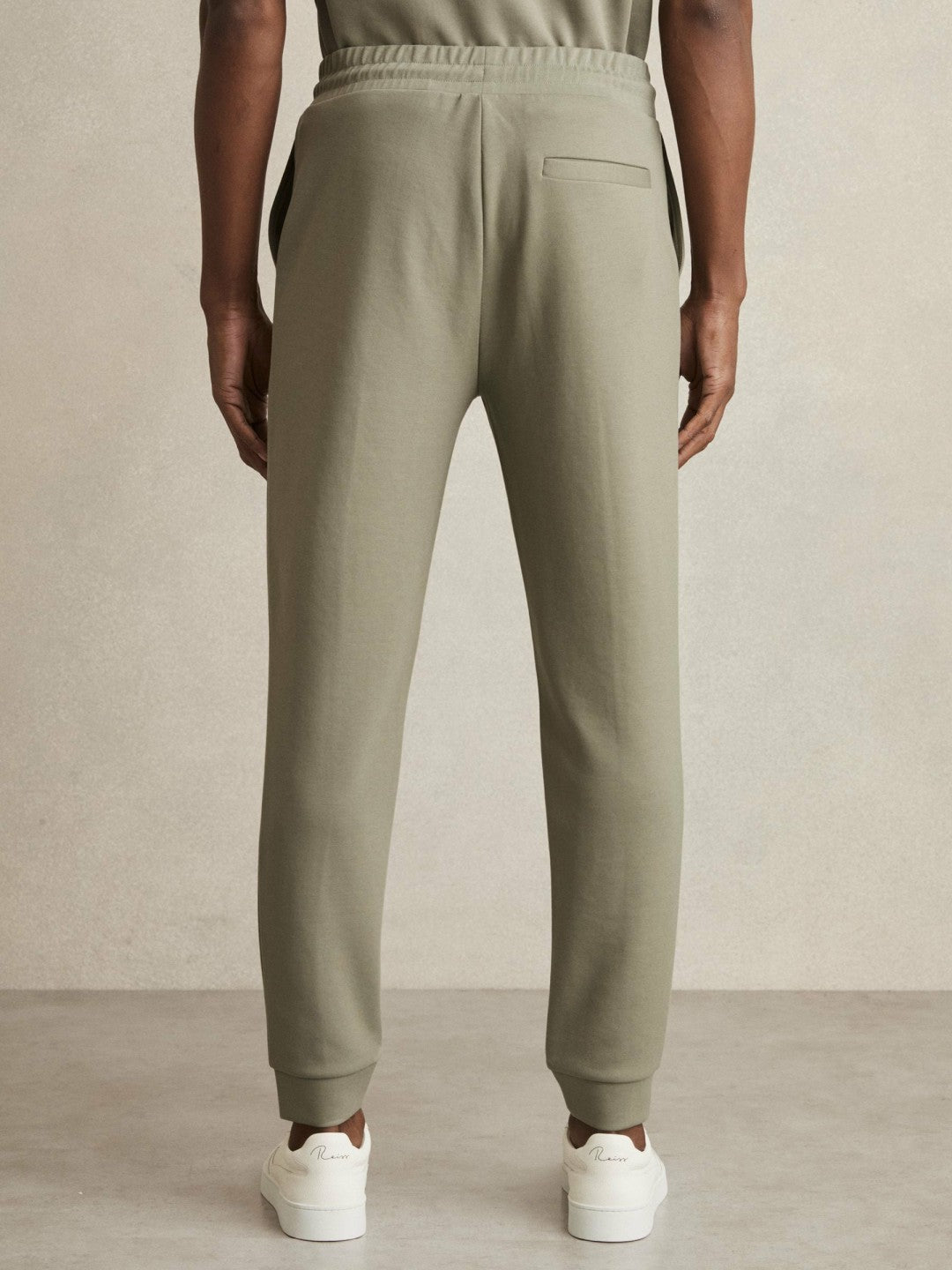 Drawstring Jersey Joggers Sage | Men