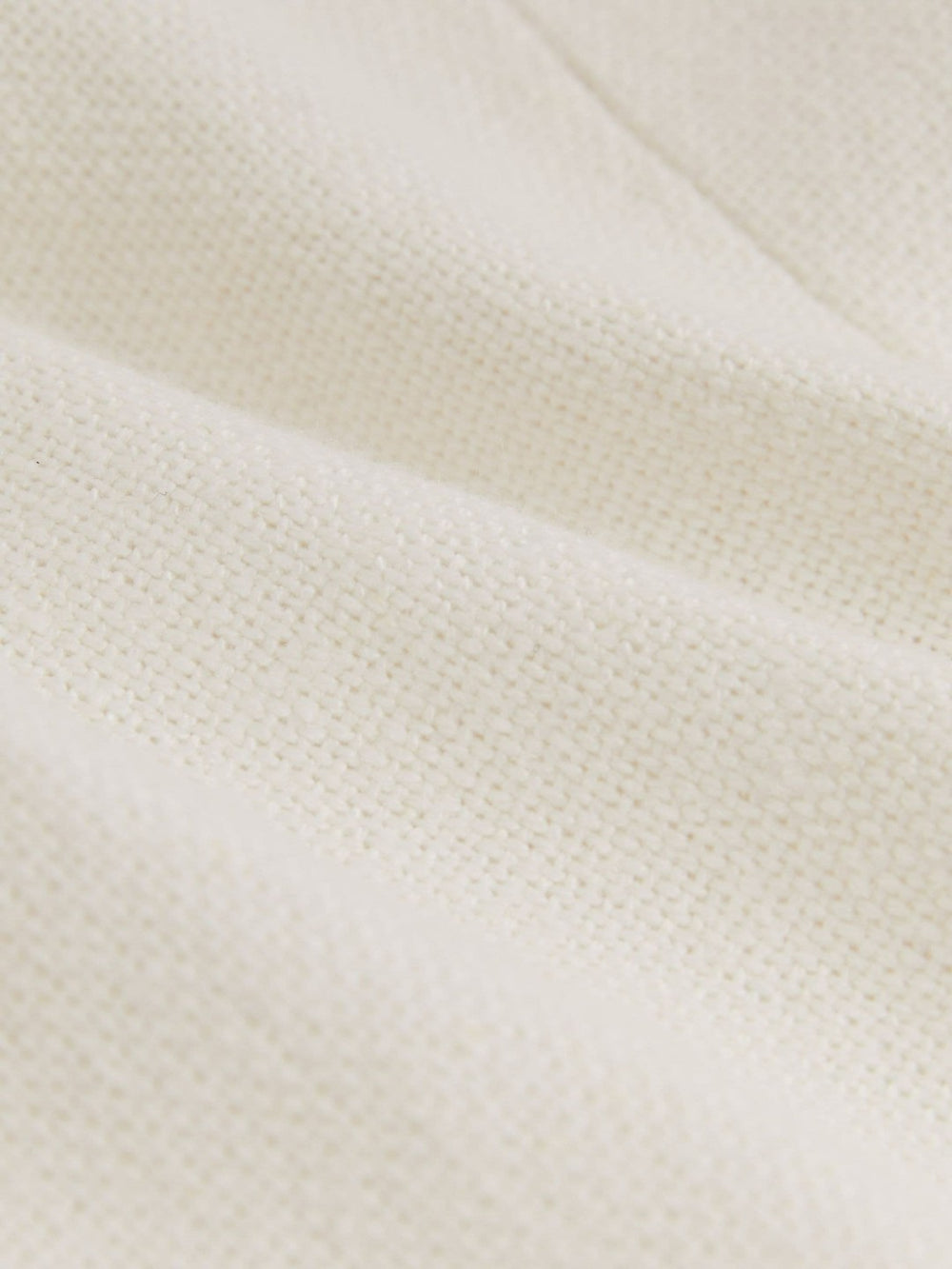 Linen-Blend Double-Breasted Suit Jacket White | Women