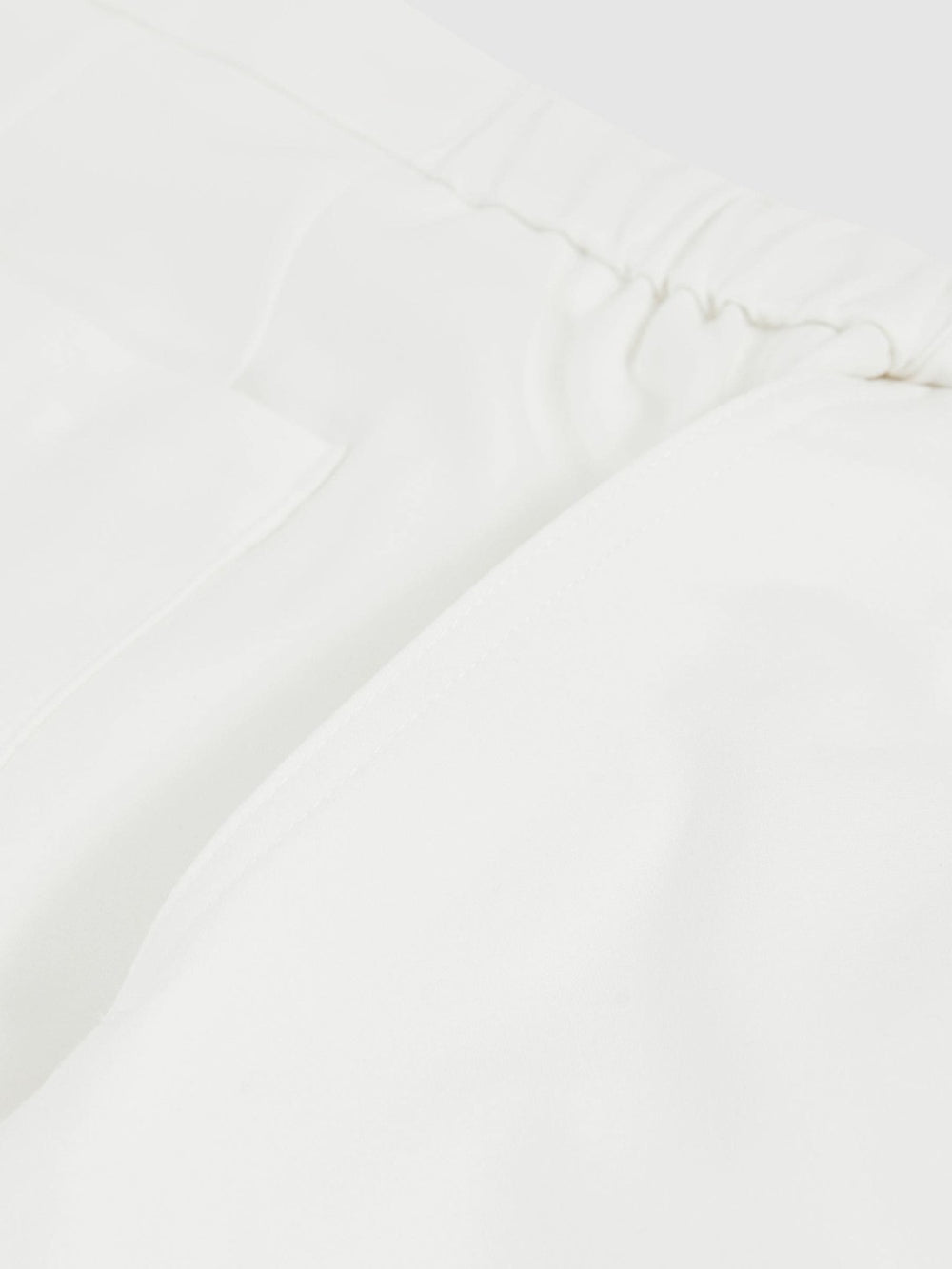 Drawstring Chino Shorts White | Men
