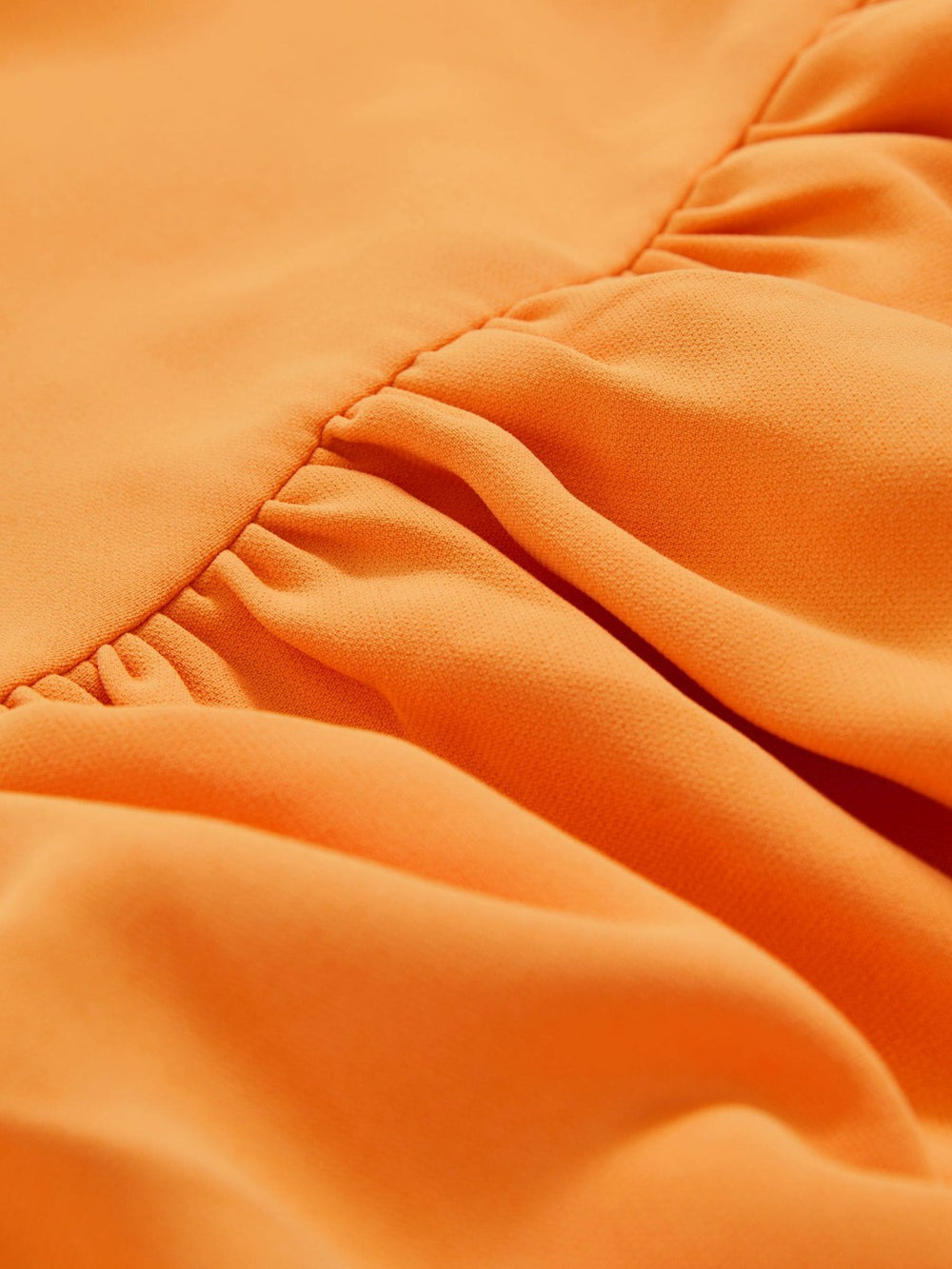 9-13 yrs One-Shoulder Tiered Dress Orange | Children & Baby