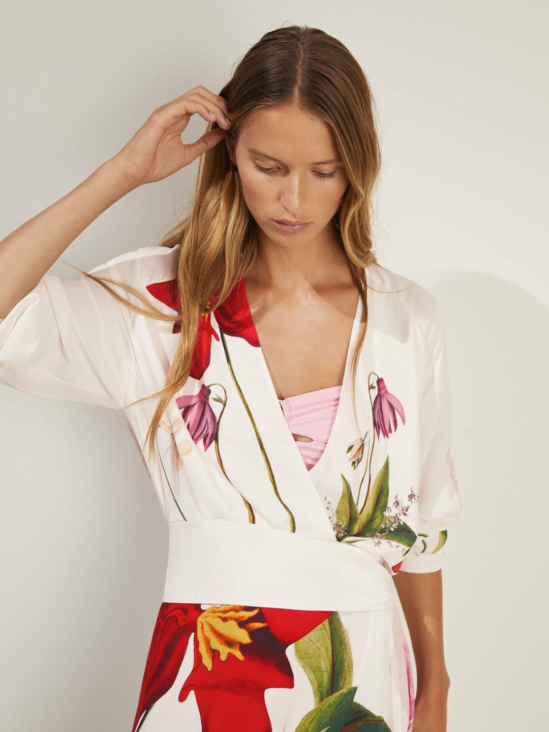 | NYBG Floral-Print Maxi Dress Ivory | Women