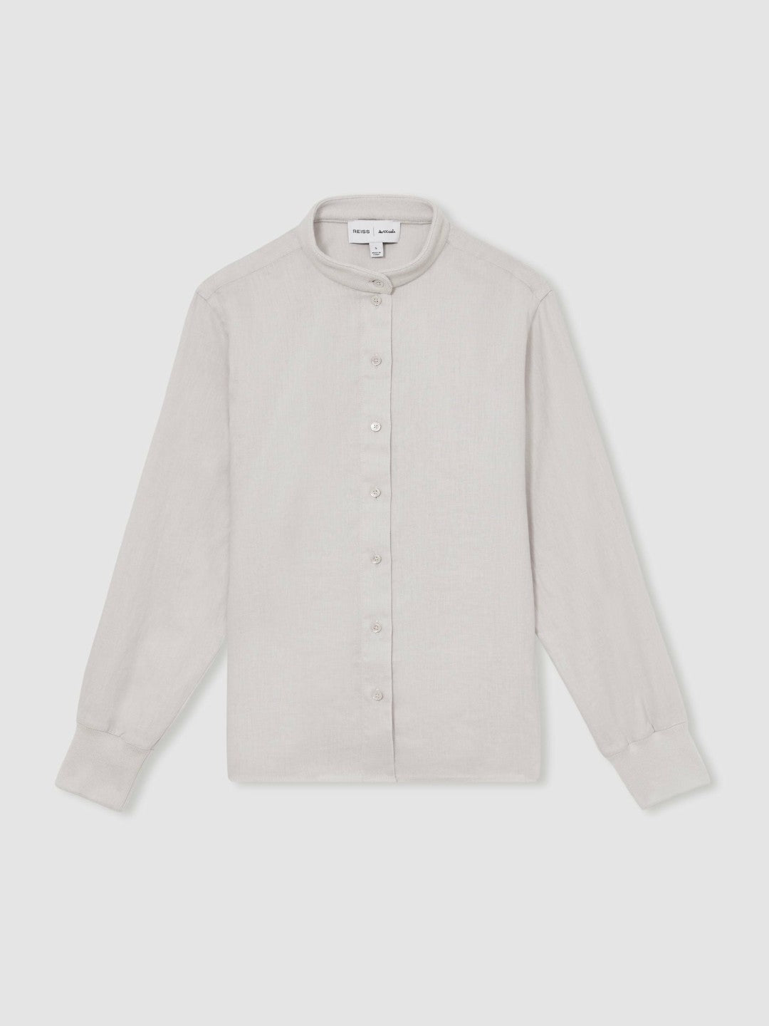| Les 100 Ciels Linen Shirt Soft Grey | Women