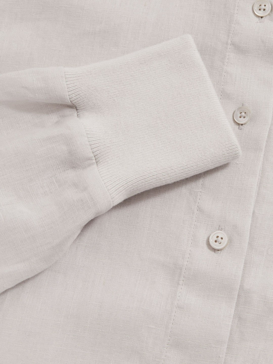 | Les 100 Ciels Linen Shirt Soft Grey | Women