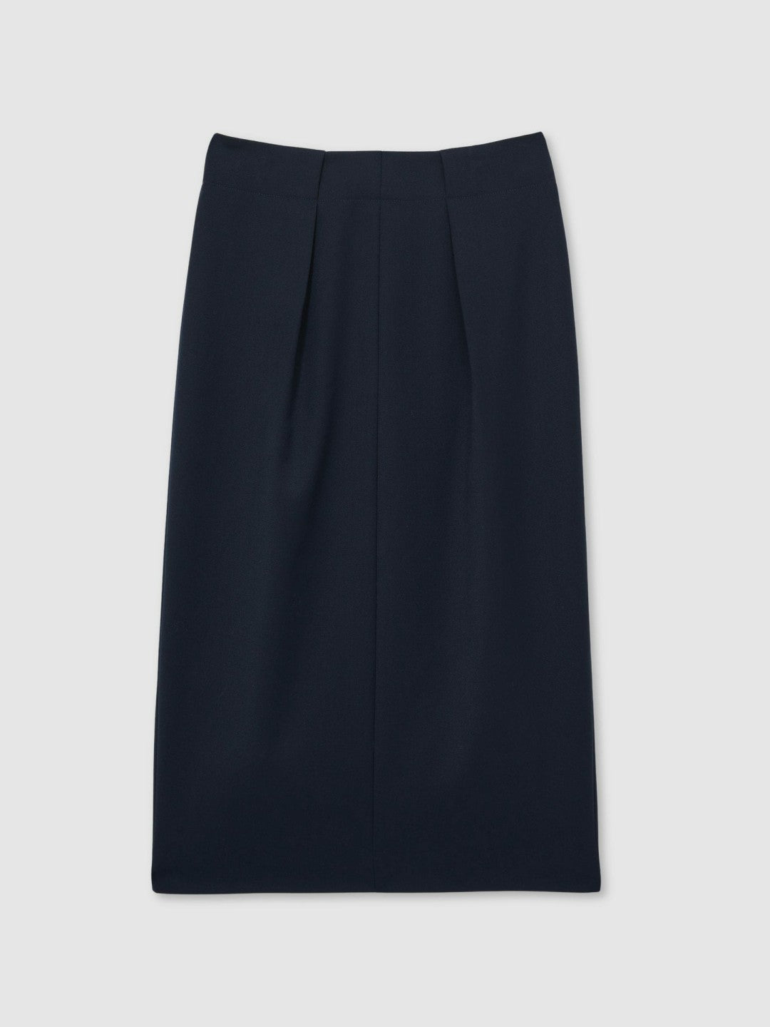 Tailored Midi Suit Skirt Navy | Women