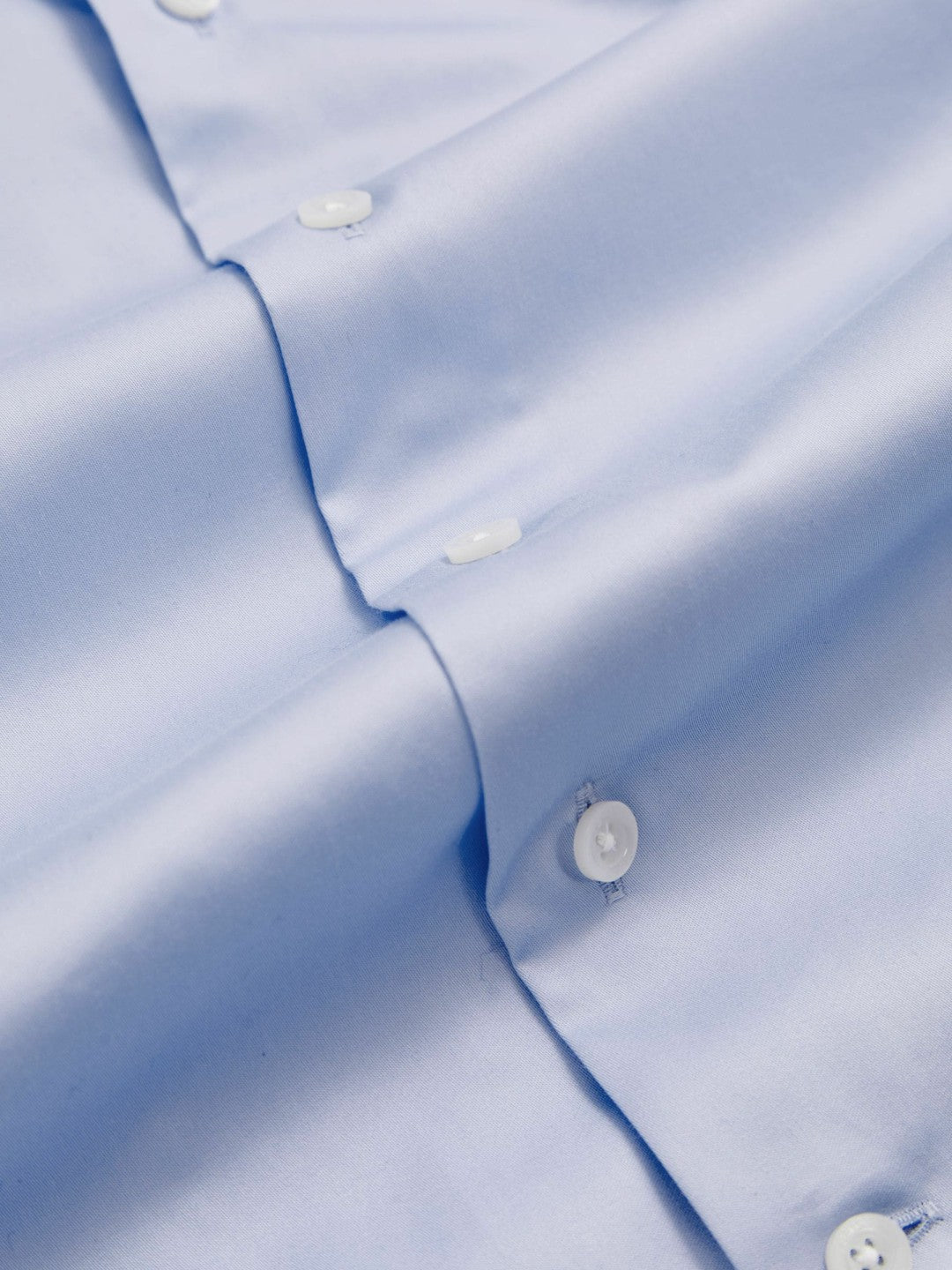 9-13 yrs Slim-Fit Cotton Shirt Soft Blue | Children & Baby
