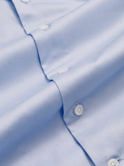 9-13 yrs Slim-Fit Cotton Shirt Soft Blue | Children & Baby