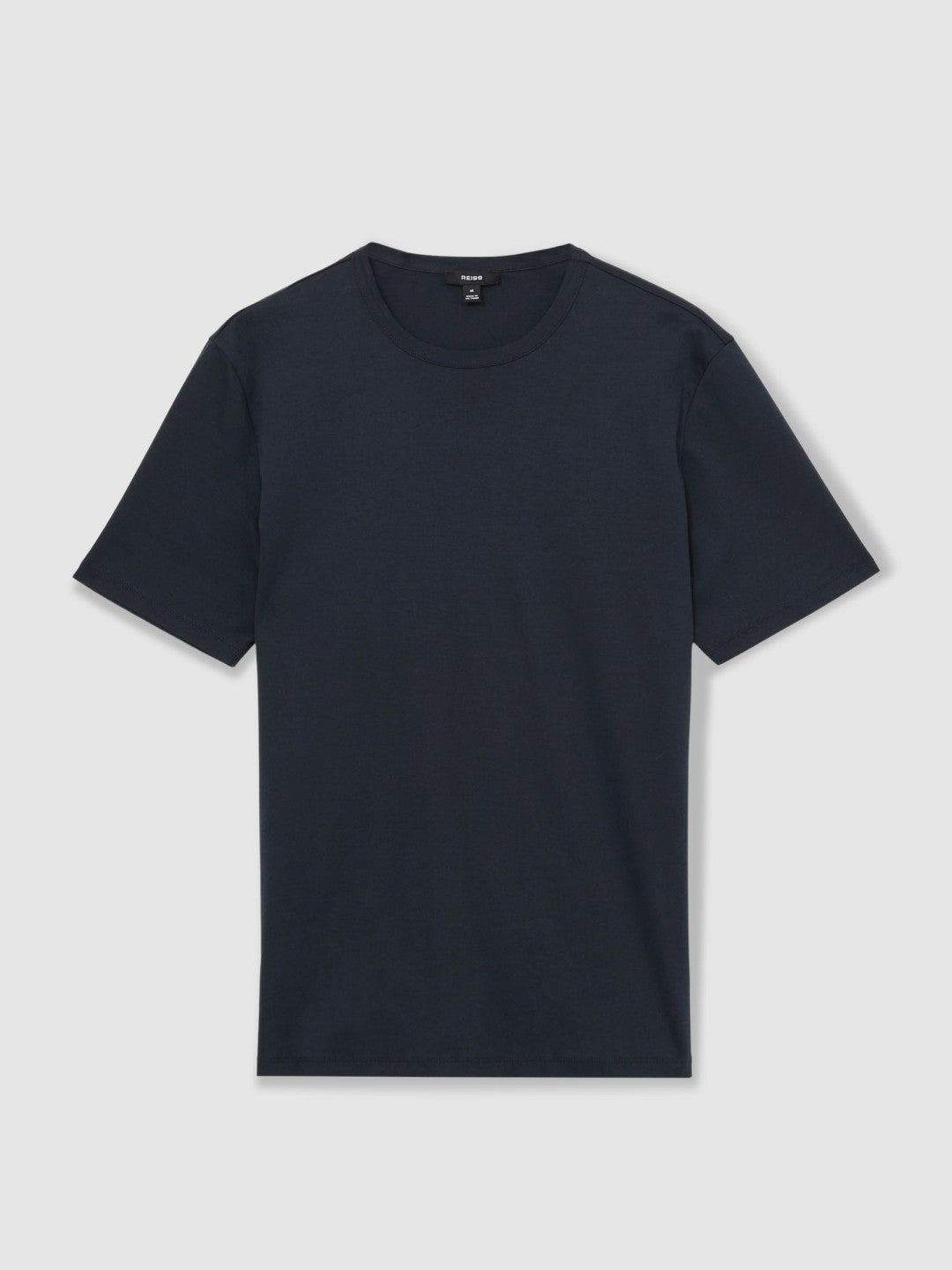 Mercerised-Cotton Crew-Neck T-Shirt Navy | Men