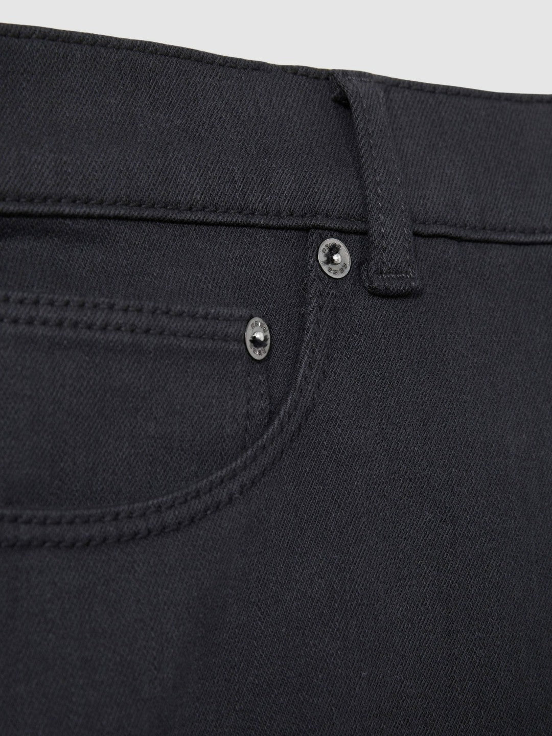 Cotton-Stretch Slim-Fit Jeans Navy | Men