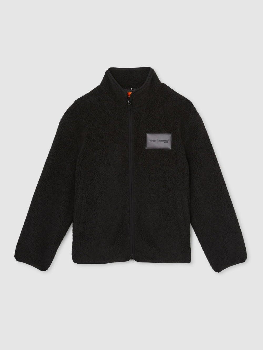 McLaren F1 Team Embroidered Fleece Jacket Unisex Fit Black | Men