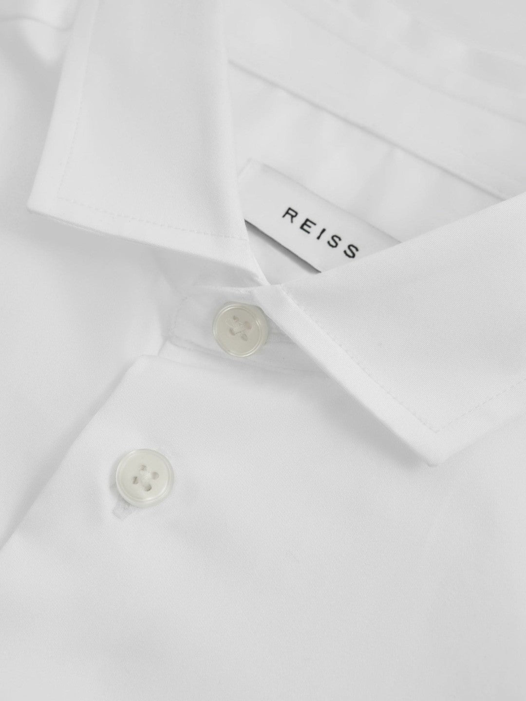 9-13 yrs Slim-Fit Cotton Shirt White | Children & Baby