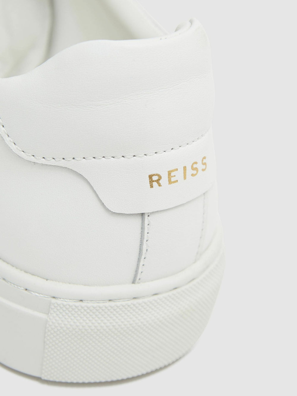 Leather Low-Top Trainers White | Men