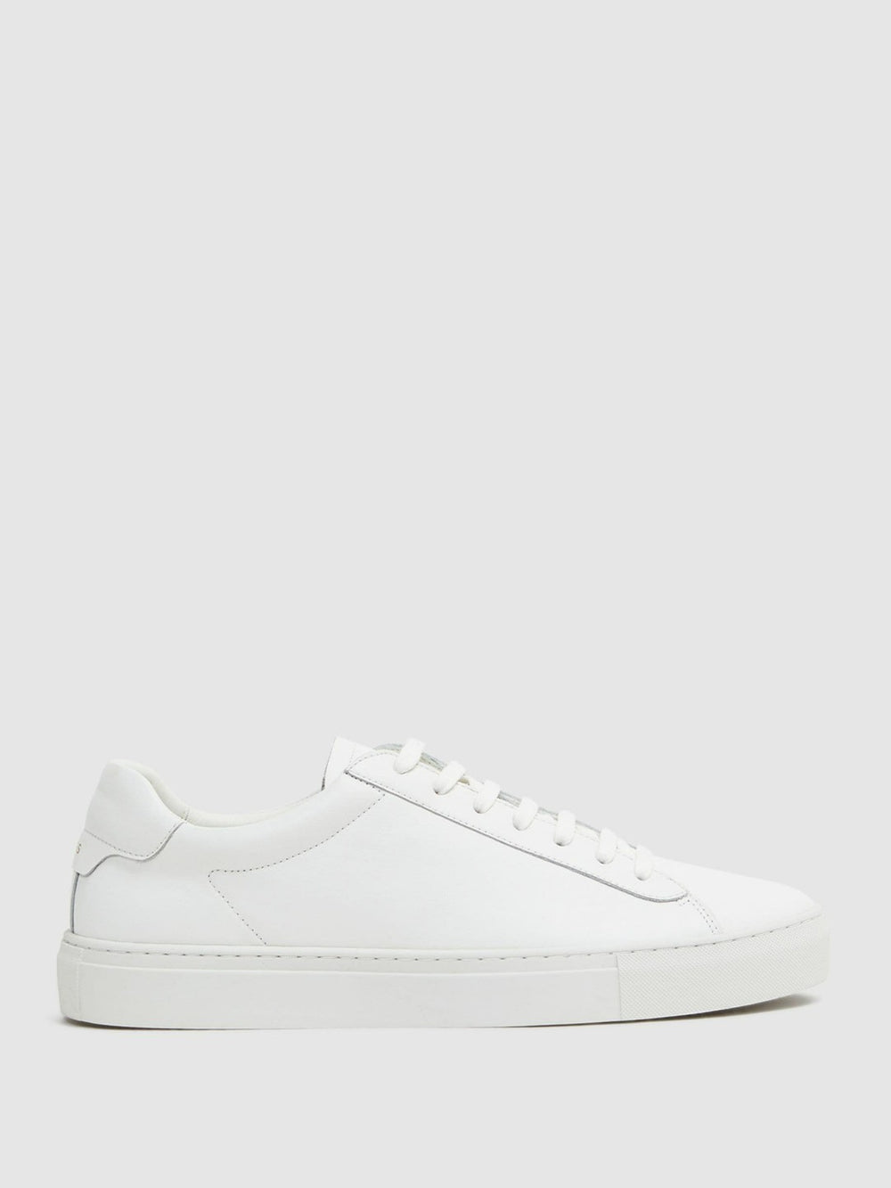 Leather Low-Top Trainers White | Men