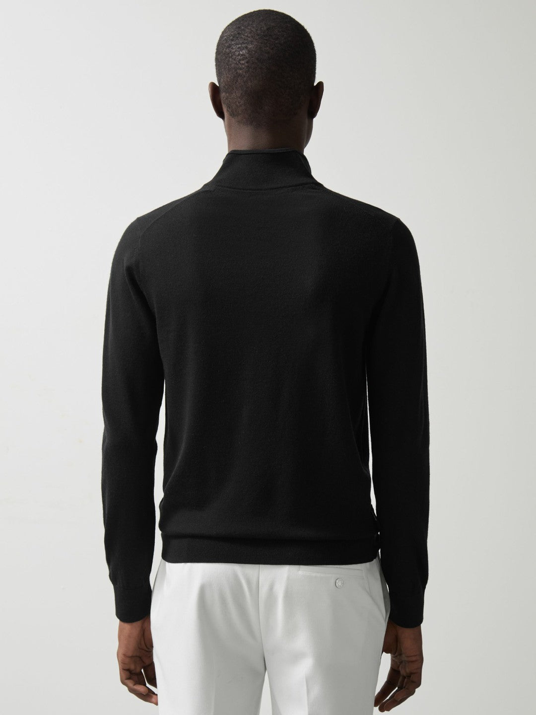 McLaren F1 Team Merino Half-Zip Jumper Black | Men