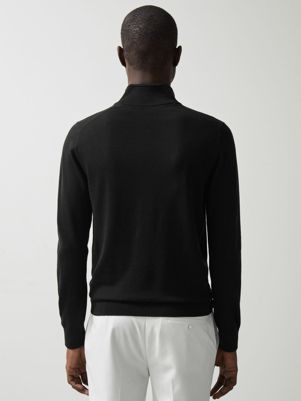 McLaren F1 Team Merino Half-Zip Jumper Black | Men