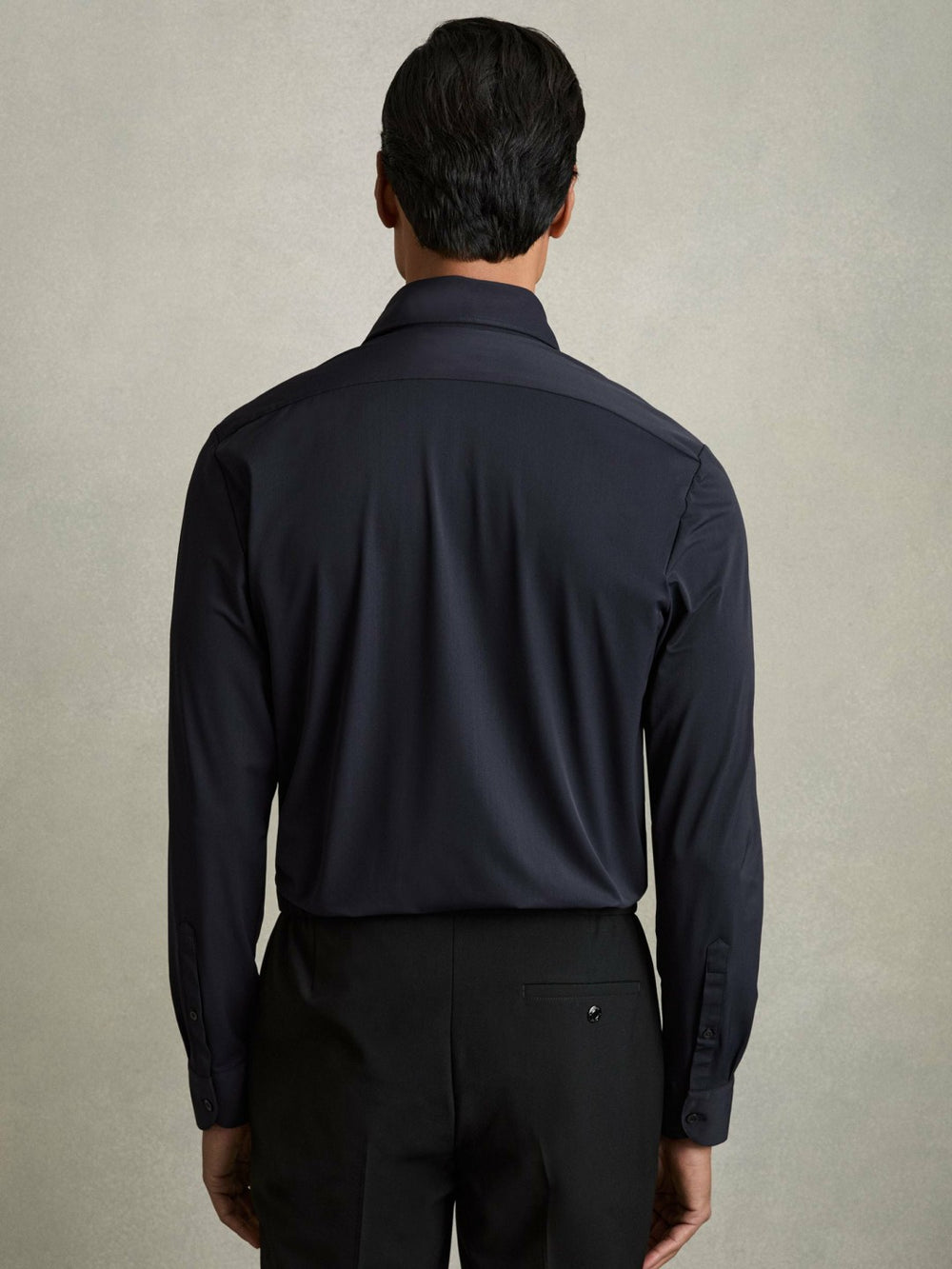 Long-Sleeve Travel Shirt Navy | Men