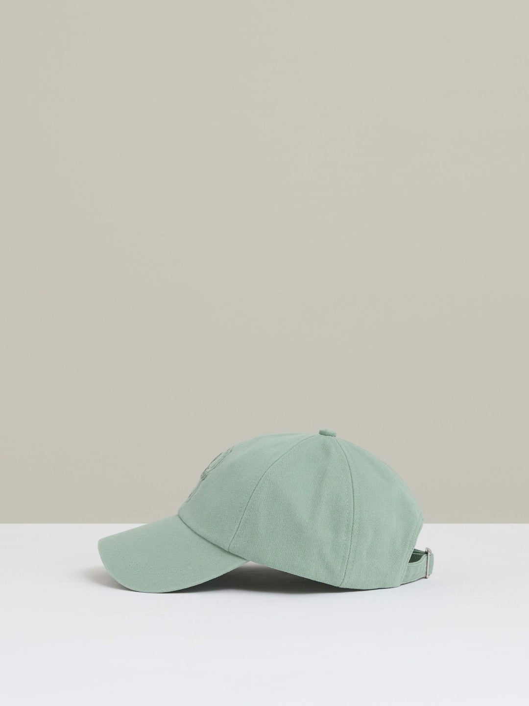 Cotton Logo-Embroidered Baseball Cap Washed Green | Men