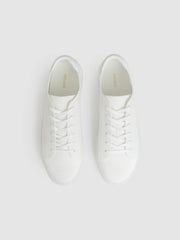 Knitted Low-Top Trainers White | Men