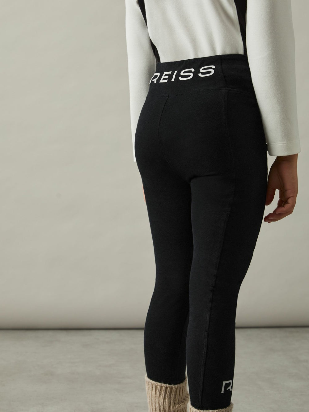 4-9 yrs Stretch Logo Print Leggings Black | Children & Baby