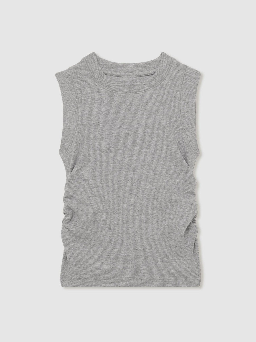 4-9 yrs Ruched Vest Top Grey | Children & Baby