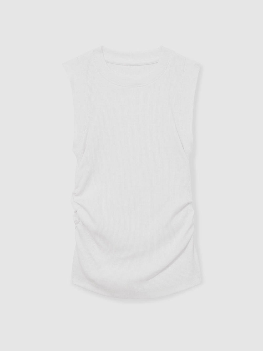 13-14 yrs Ruched Vest Top White | Children & Baby
