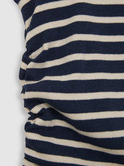 9-13 yrs Ruched Vest Top Navy/White | Children & Baby