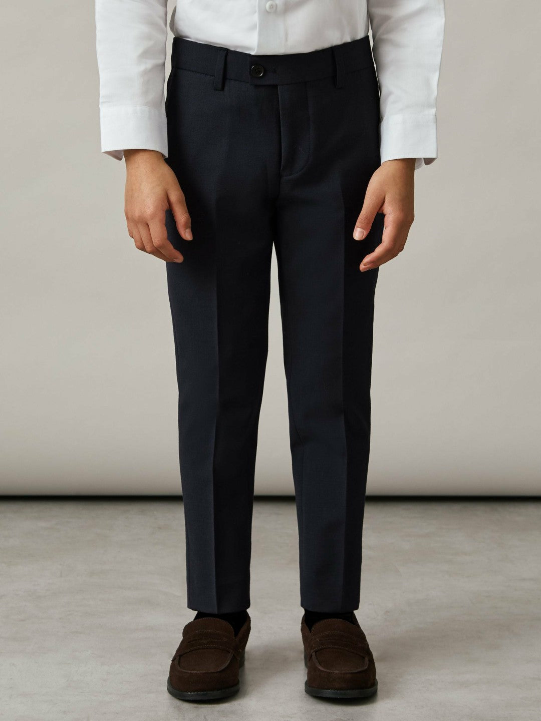 3-9 yrs Wool-Blend Suit Trousers Navy | Children & Baby