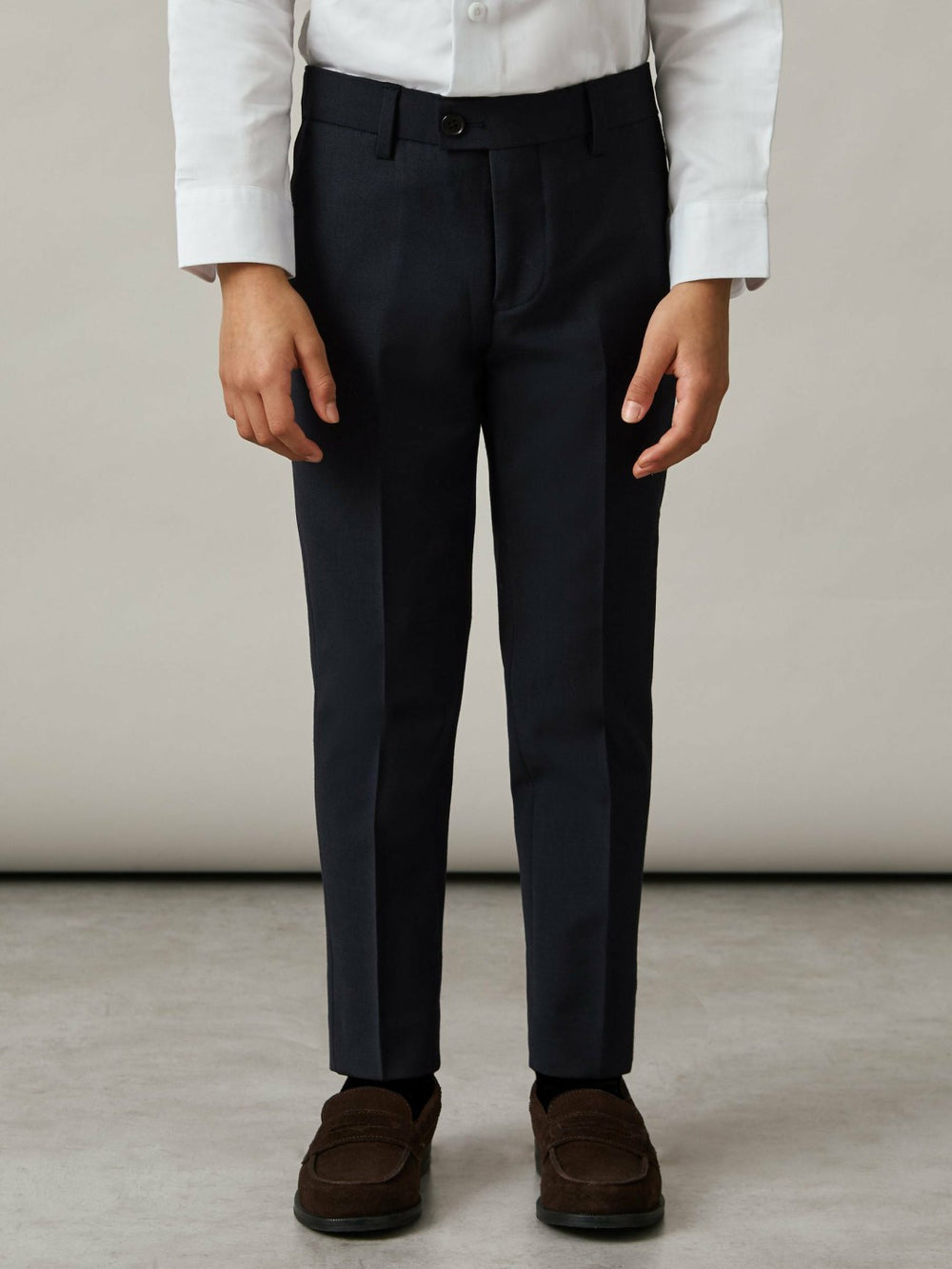 3-9 yrs Wool-Blend Suit Trousers Navy | Children & Baby