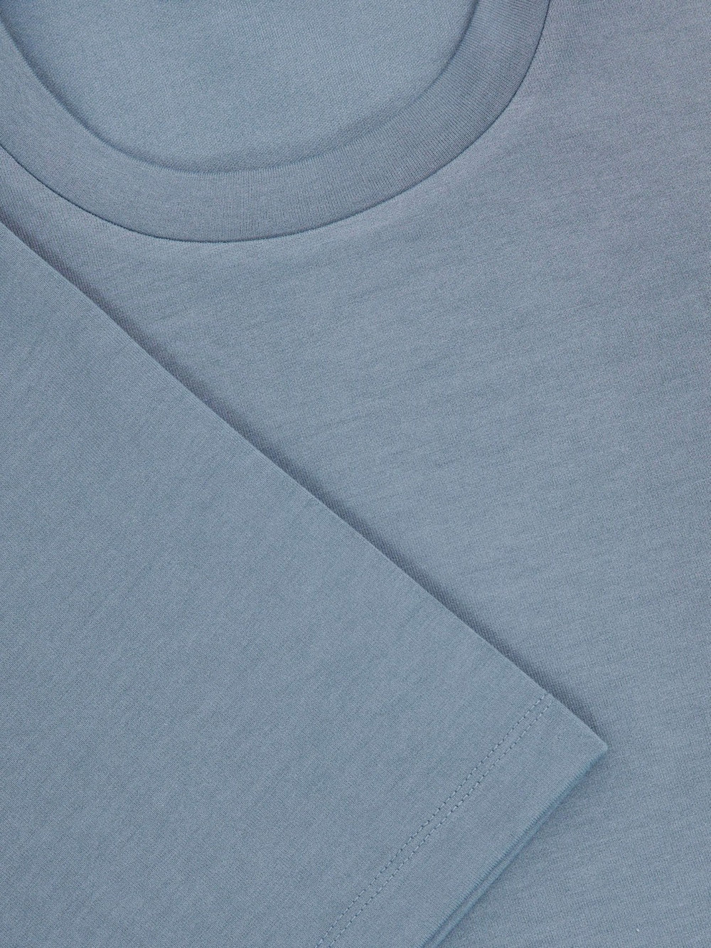 Interlock Jersey Crew Neck T-Shirt Airforce Blue | Men