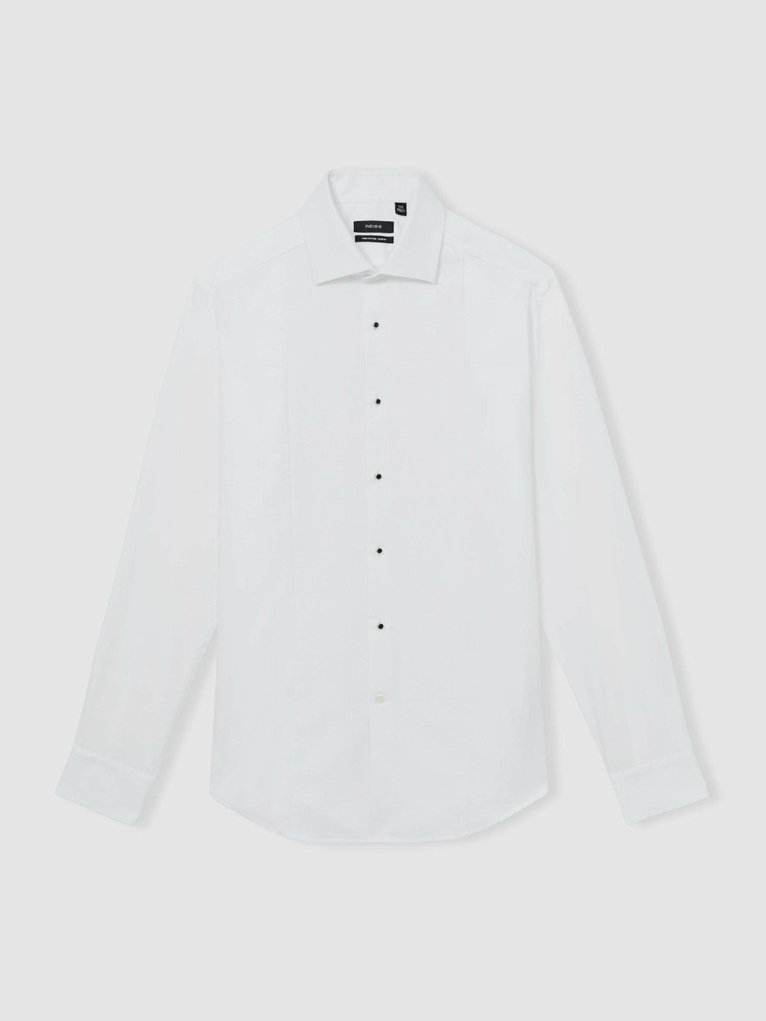 Slim Fit Cotton Dinner Shirt White | Men