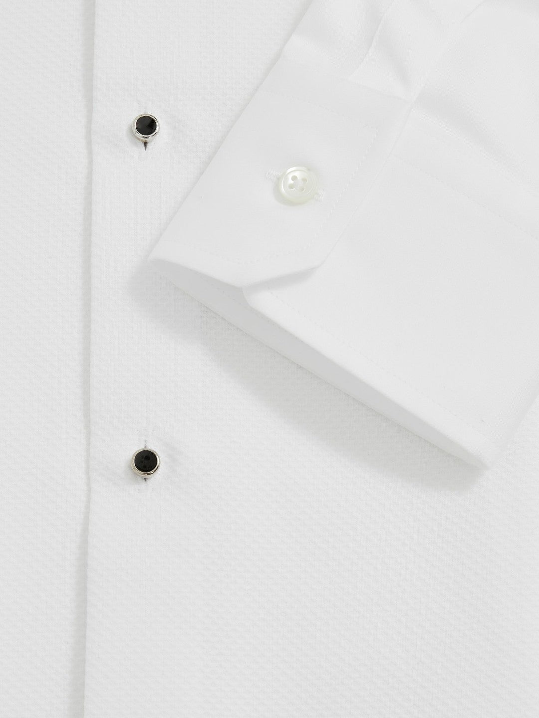 Slim Fit Cotton Dinner Shirt White | Men