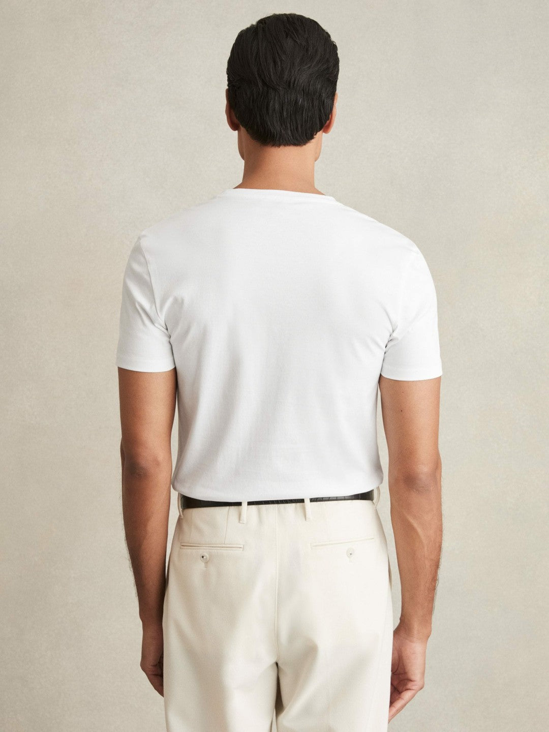 Cotton Sports-Fit T-Shirt White | Men