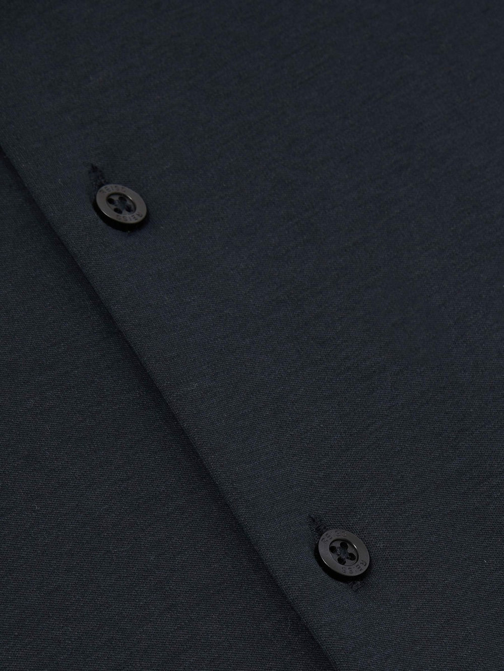 Cotton-Jersey Button-Through Shirt Navy | Men