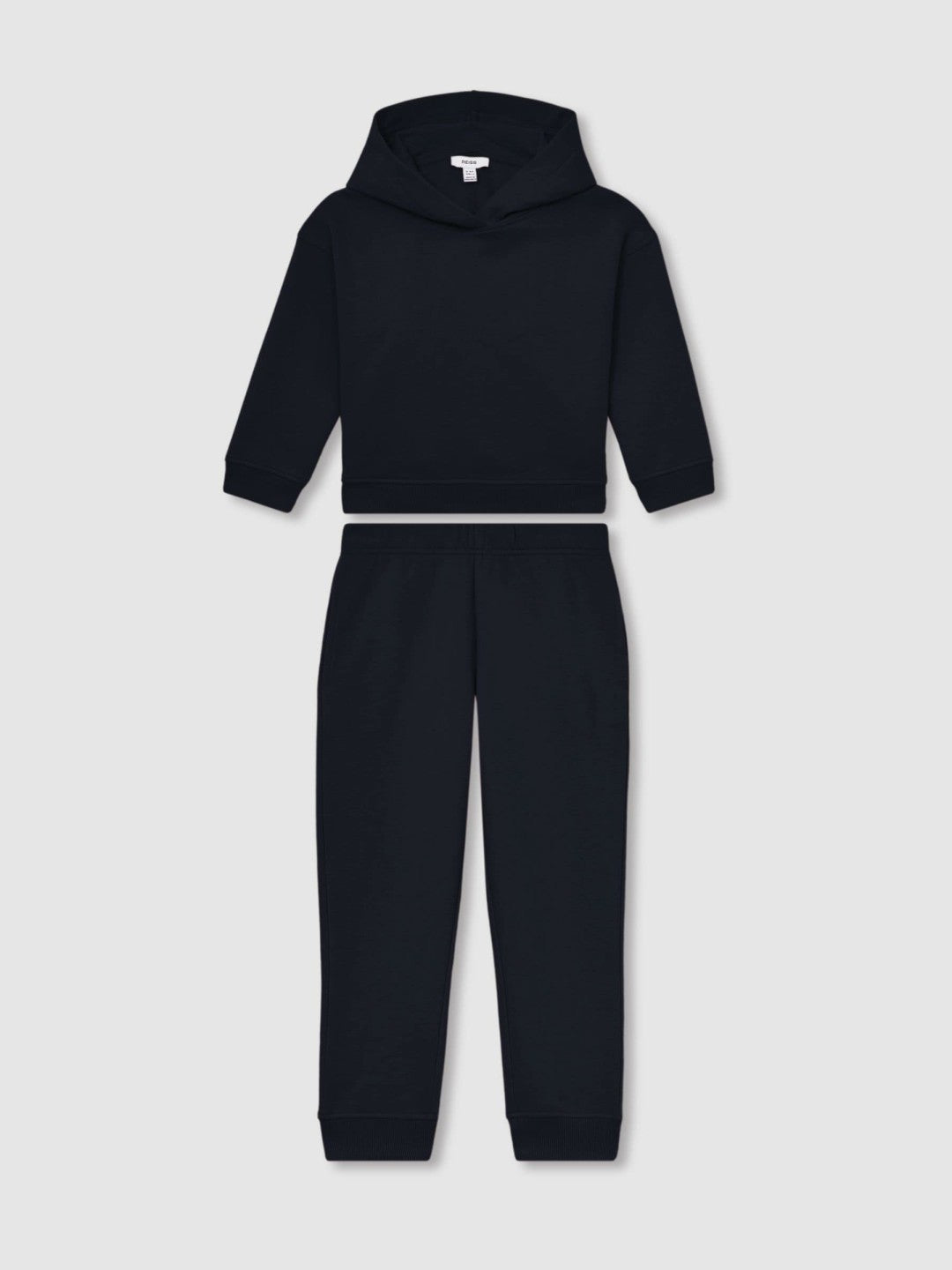 13-14 yrs Cotton-Blend Hoodie And Joggers Set Navy | Children & Baby