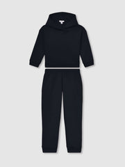 13-14 yrs Cotton-Blend Hoodie And Joggers Set Navy | Children & Baby