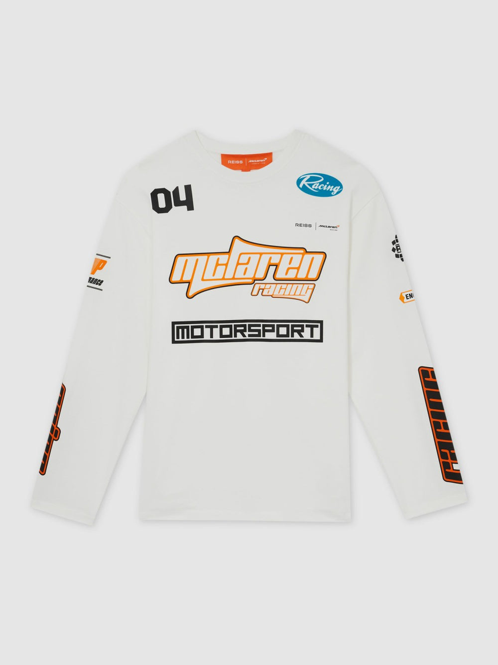 McLaren F1 Team Cotton Logo T-Shirt Unisex Fit White | Men