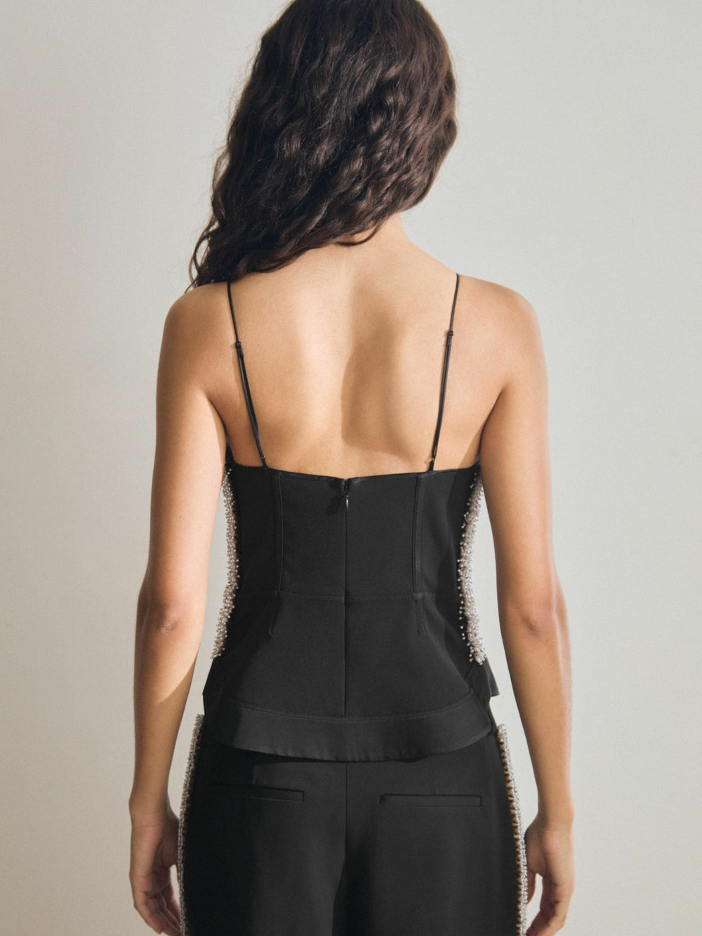 Atelier Embellished Corset Top Black | Women
