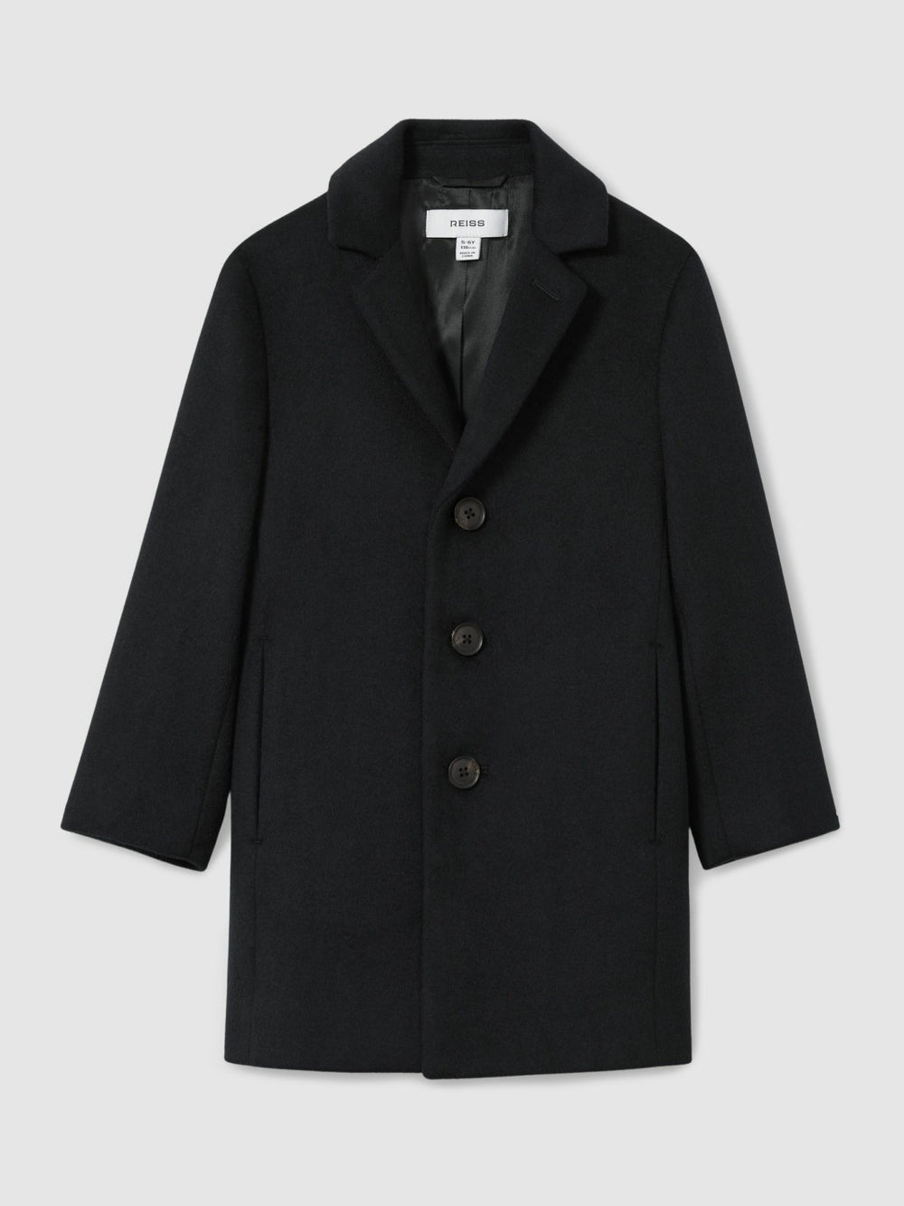 3-9 yrs Single Breasted Overcoat Navy | Children & Baby