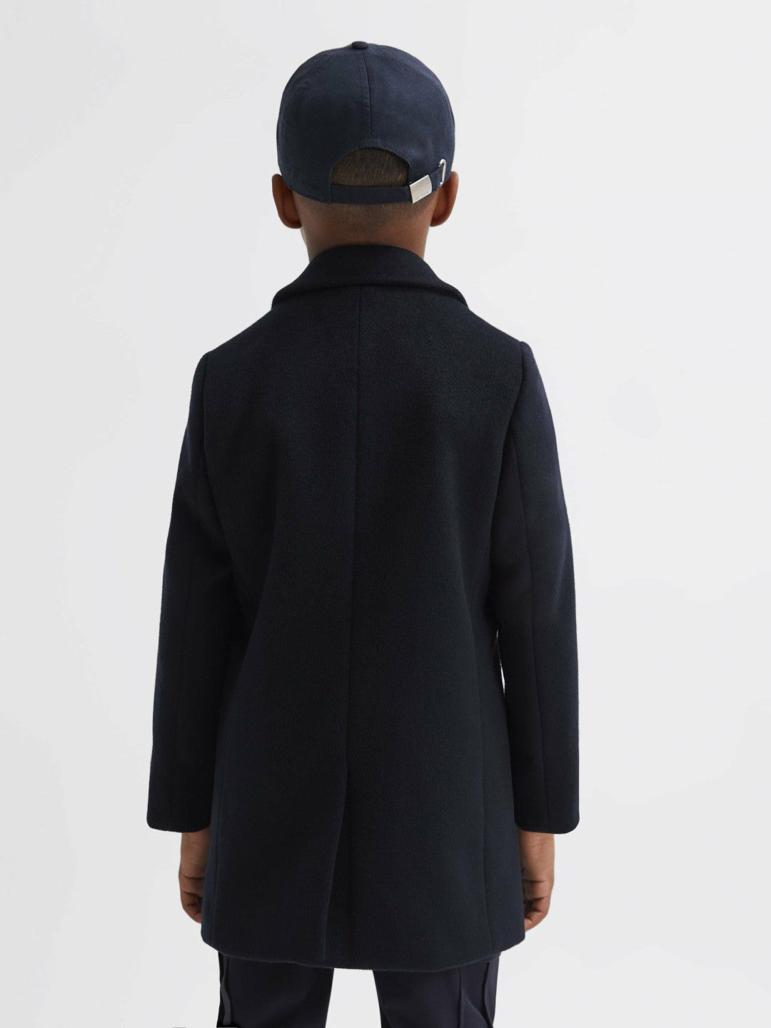 3-9 yrs Single Breasted Overcoat Navy | Children & Baby