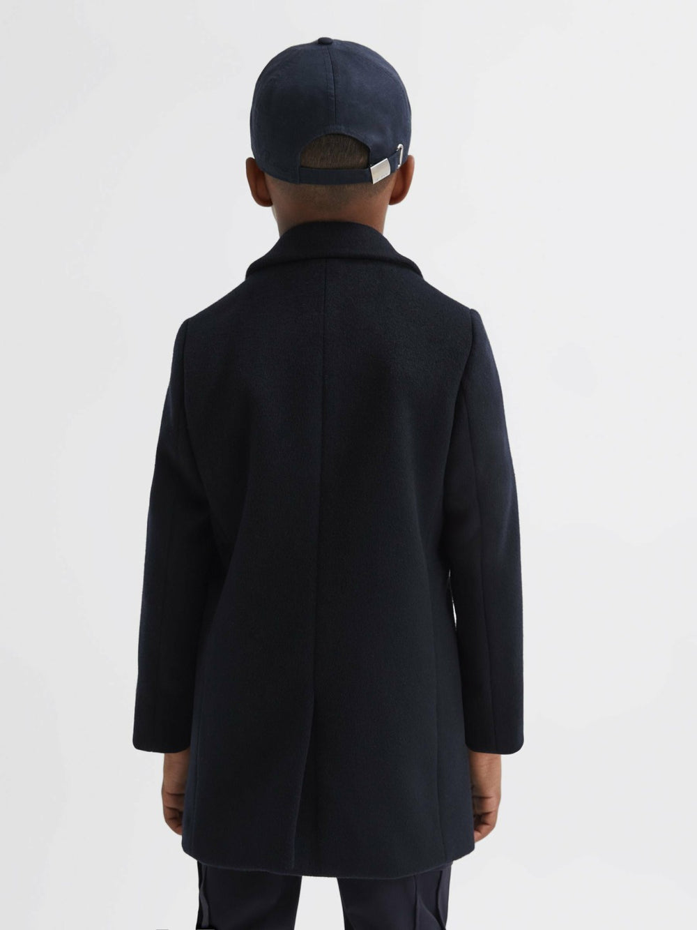 3-9 yrs Single Breasted Overcoat Navy | Children & Baby