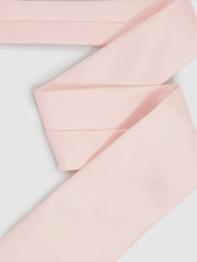 Textured Silk Blend Tie Light Pink | Men