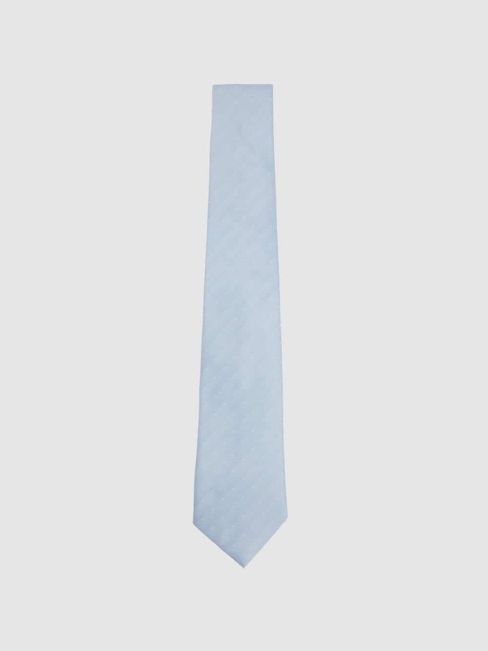 Polka Dot Silk Tie Light Blue | Men