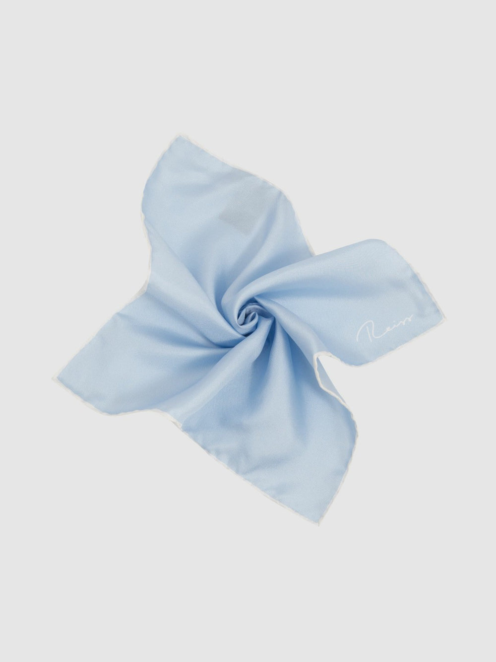 Ceremony Light Blue Silk Pocket Square Light Blue | Men