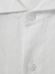 9-13 yrs Linen Cutaway Collar Shirt White | Children & Baby