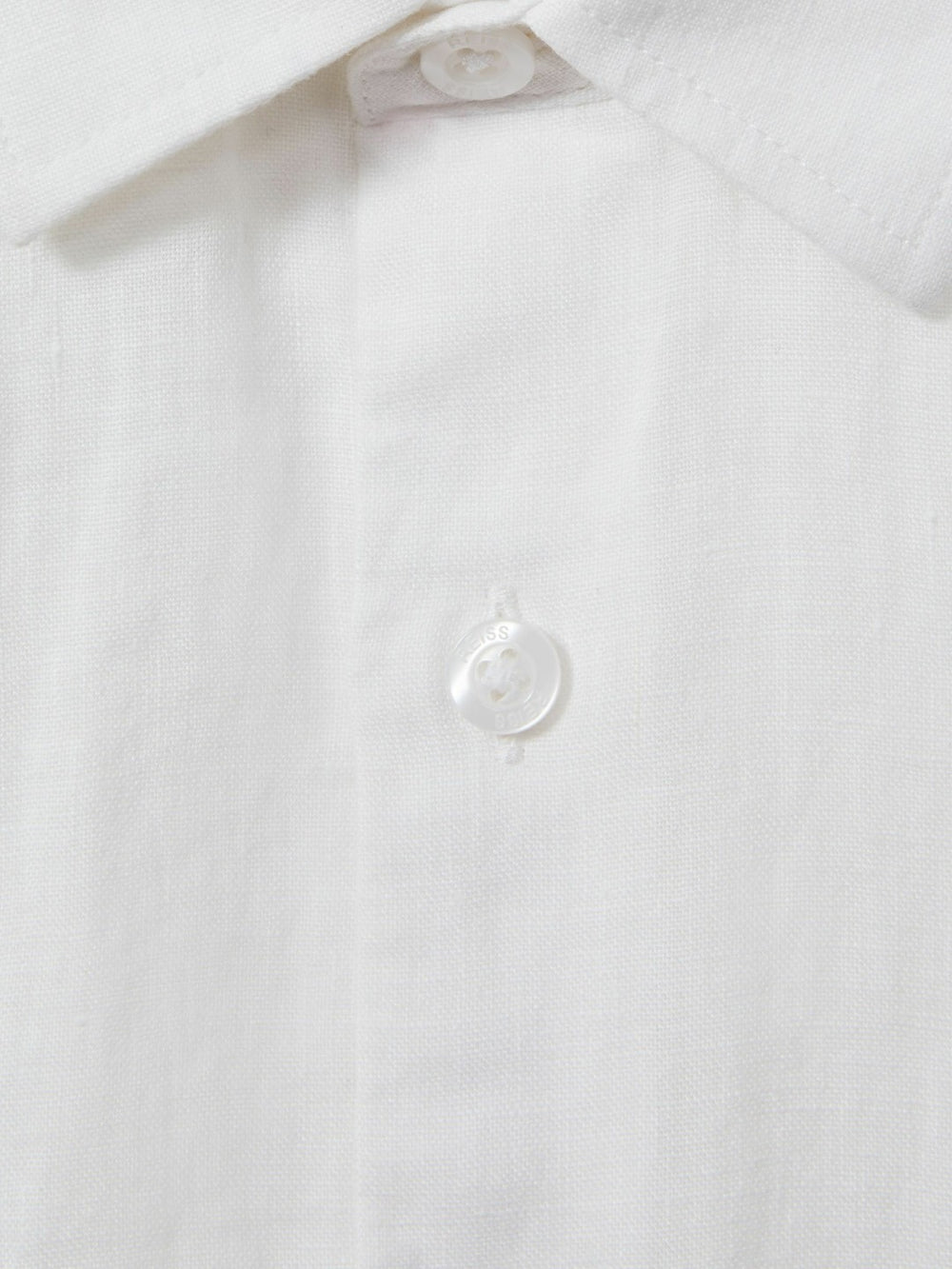 9-13 yrs Short Sleeve Linen Shirt White | Children & Baby
