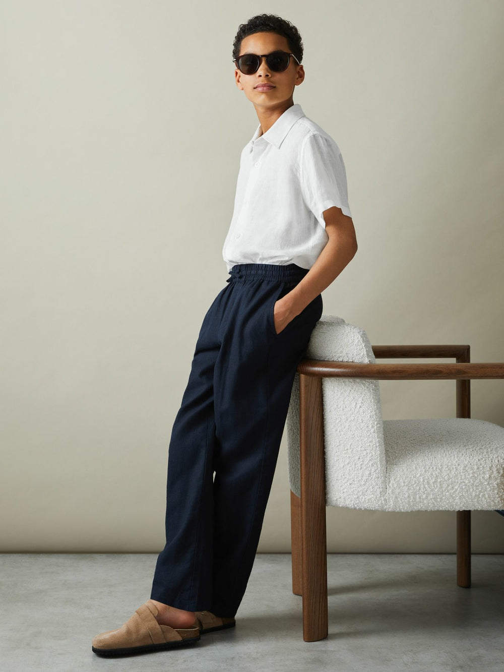 3-9 yrs Short Sleeve Shirt White | Children & Baby